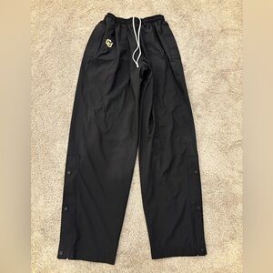 Nike Team Issued Colorado Buffaloes Windbreaker Sweatpants Mens XL Black